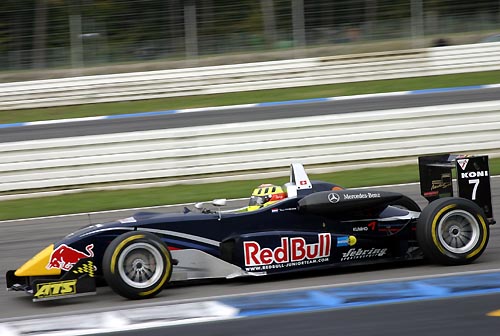 A1 GP rookie Renger van der Zande snel in Red Bull / ASL Mücke Formule 3
